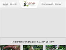 Tablet Screenshot of cherokeestonecenter.com